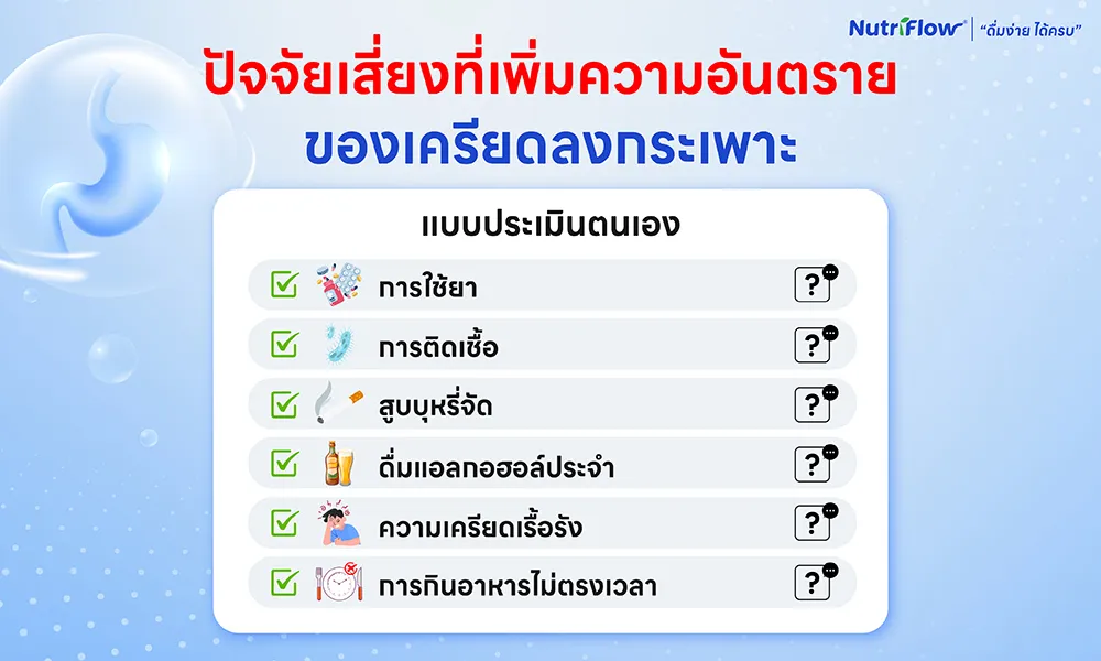 ปัจจัยที่เพิ่มความเสี่ยงให้อันตรายมากขึ้น